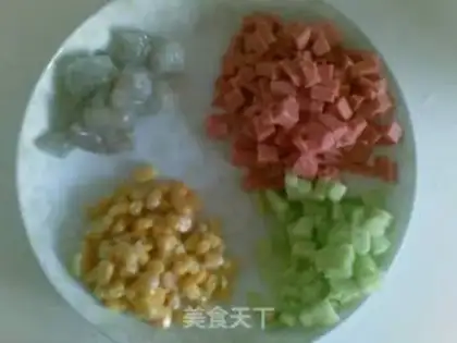 Make fried rice step 0