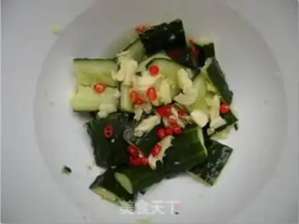 Make Salad cucumber step 3