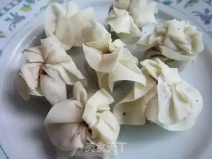 Make fried bean paste bun step 1