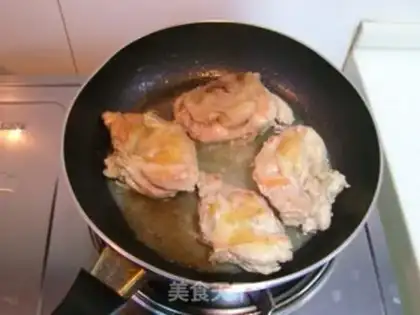 Make Shiyaki chicken leg rice step 6