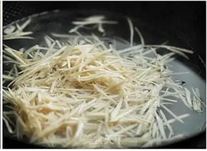 Make Burdock salad step 3