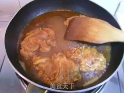 Make Shiyaki chicken leg rice step 8