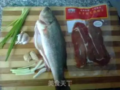 Make steamed bass step 0