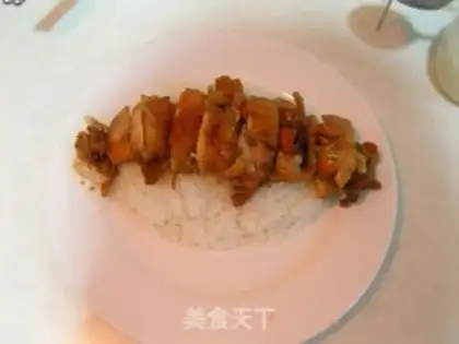 Make Shiyaki chicken leg rice step 10