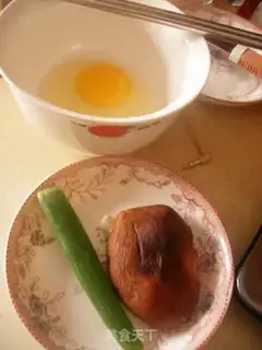 Make Mushroom egg cake step 0