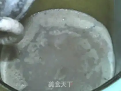 Make Coix seed red bean paste step 7