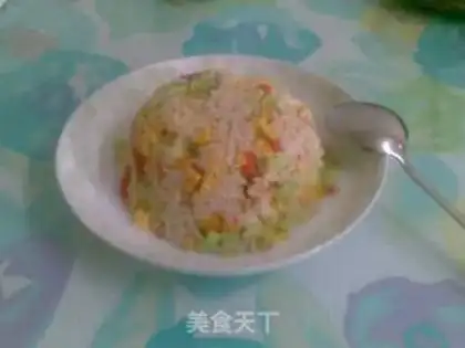 Make fried rice step 8