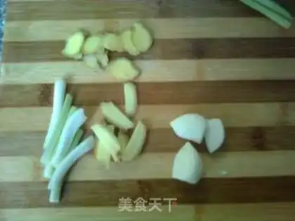 Make steamed bass step 2