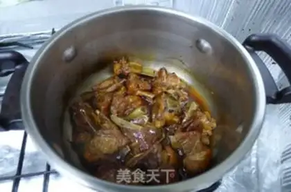 Make braised pork ribs step 7