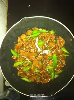 Make Fried chili with duck gizzards step 7