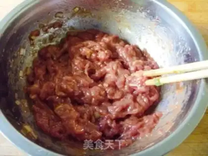 Make Coarse grains and cabbage pasted with cakes step 4