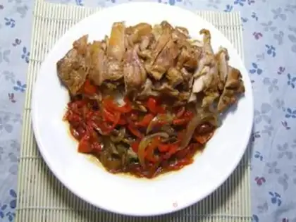 Make Shiyaki chicken leg rice step 13