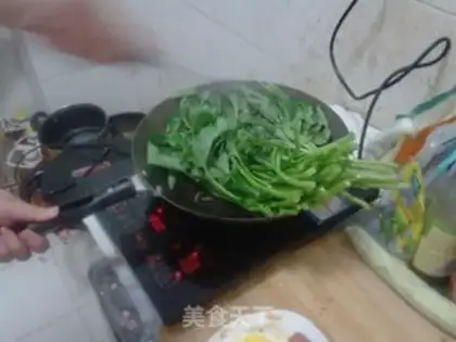 Make Chinese cabbage with garlic step 3