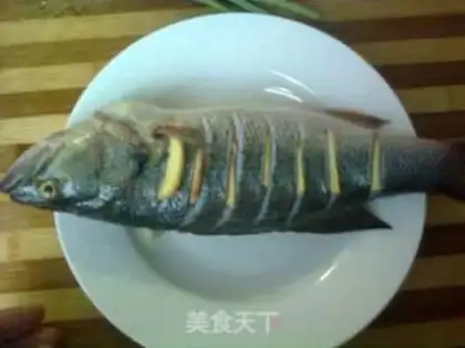 Make steamed bass step 6