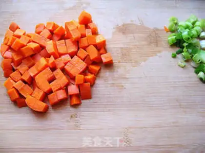 Make egg fried rice step 2