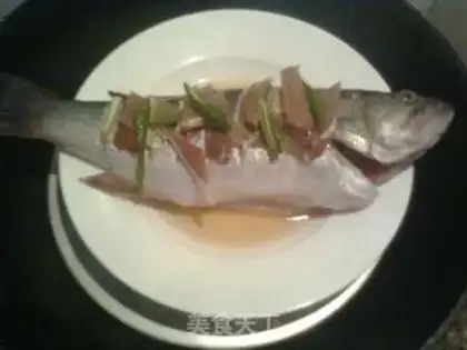 Make steamed bass step 9