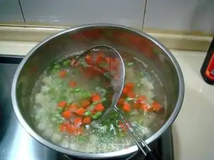 Make stir-fried three dices with soy sauce step 0
