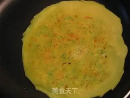Make Balsam pear egg cake step 9