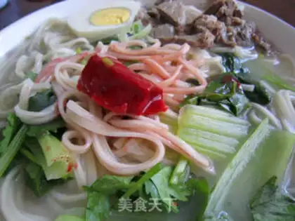 Make Frankincense beef noodles step 8