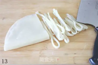 Make Shaanxi authentic sesame sauce cold rice noodles step 12