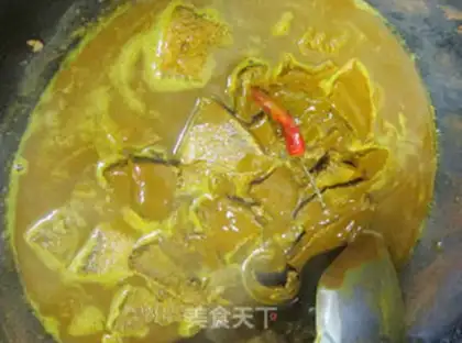 Make Curried beef jerky step 2