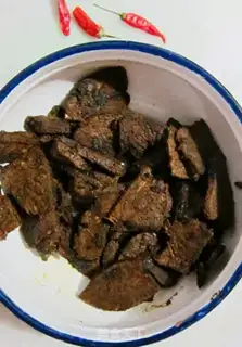Make Curried beef jerky step 4