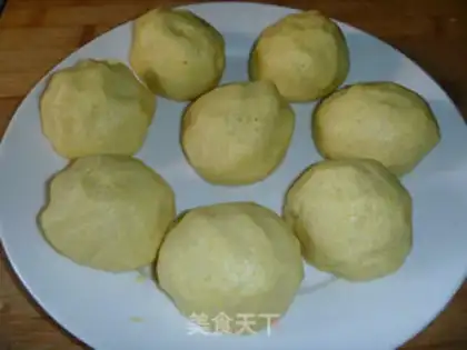 Make Coarse grains and cabbage pasted with cakes step 14