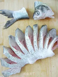 Make Wuchang fish in Kaiping step 2