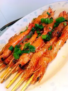 Make Grilled shrimp kebabs step 5