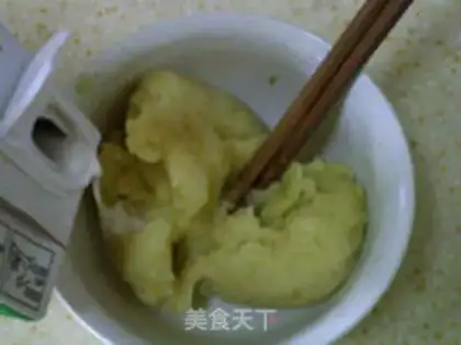 Make milk-flavored mashed potatoes step 7