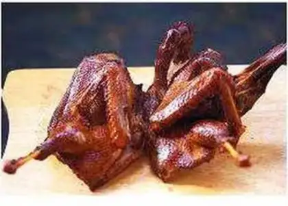 Make Jiang dried salted duck step 9