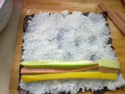 Make gimbap step 2