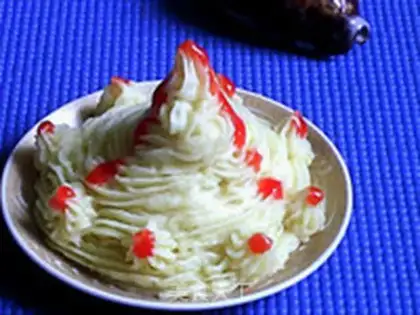 Make milk-flavored mashed potatoes step 11
