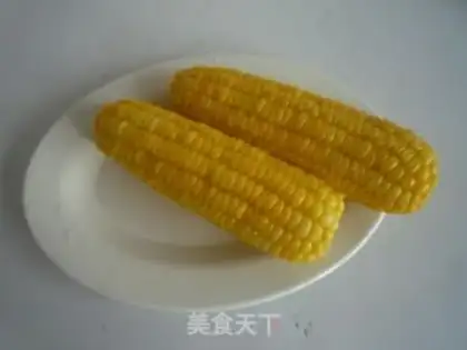 Make Golden corn cake step 0