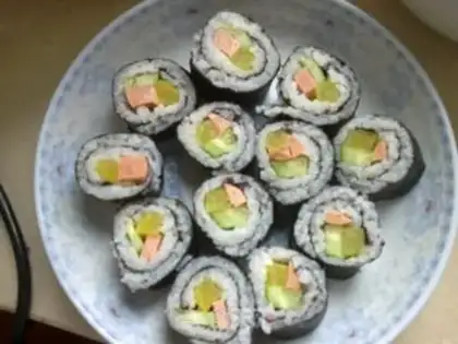 Make gimbap step 5