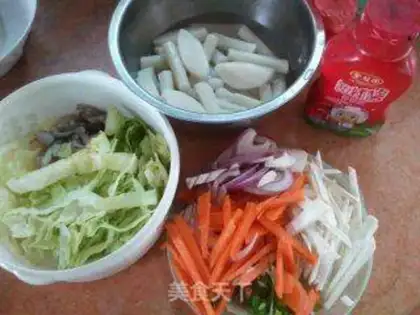 Make Korean fried rice cake step 0