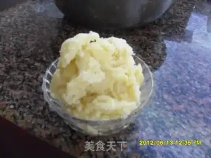 Make potato cake step 1
