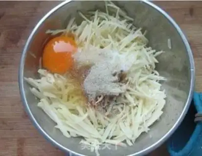 Make Potato omelet step 3