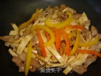 Make Fried chicken with tofu in oyster sauce step 5