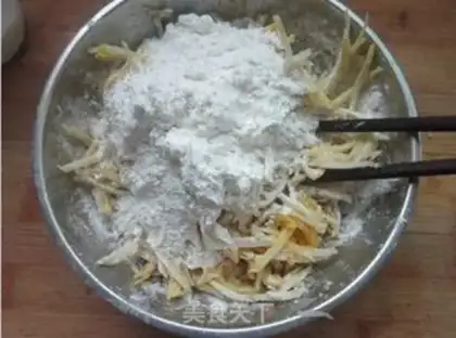 Make Potato omelet step 4
