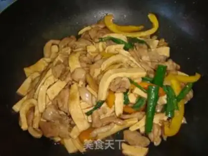 Make Fried chicken with tofu in oyster sauce step 6