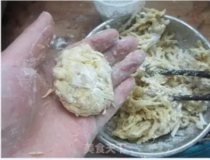 Make Potato omelet step 5