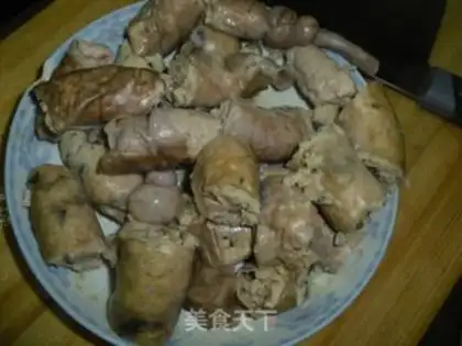 Make stuffed sausage step 10