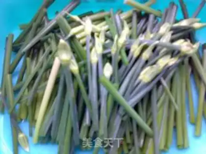 Make stir-fry double flowers step 1
