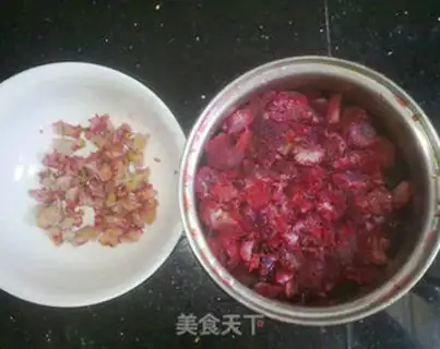 Make Home-made bayberry paste step 1