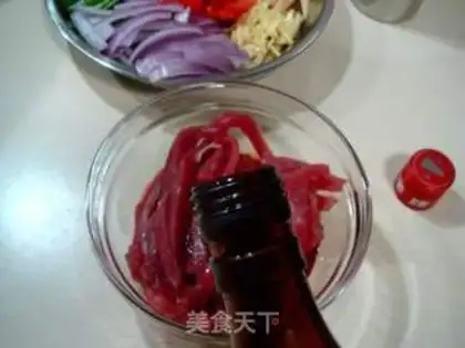 Make stir-fried beef with pepper step 0