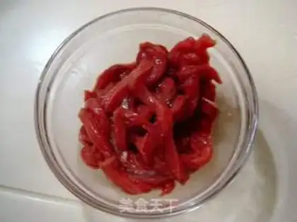 Make stir-fried beef with pepper step 2