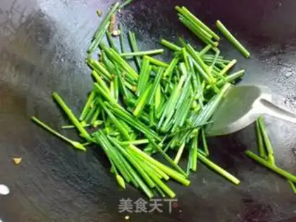 Make stir-fry double flowers step 6