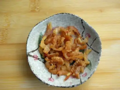 Make Spicy sea rice and white gourd step 0