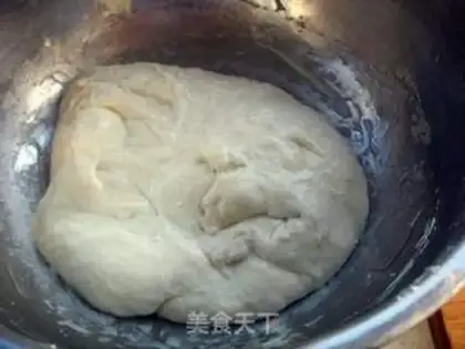 Make fried oil ball step 1